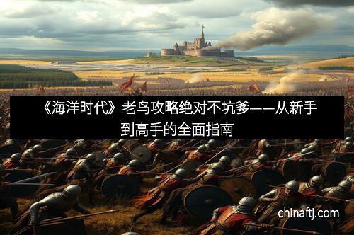 《海洋时代》老鸟攻略绝对不坑爹——从新手到高手的全面指南